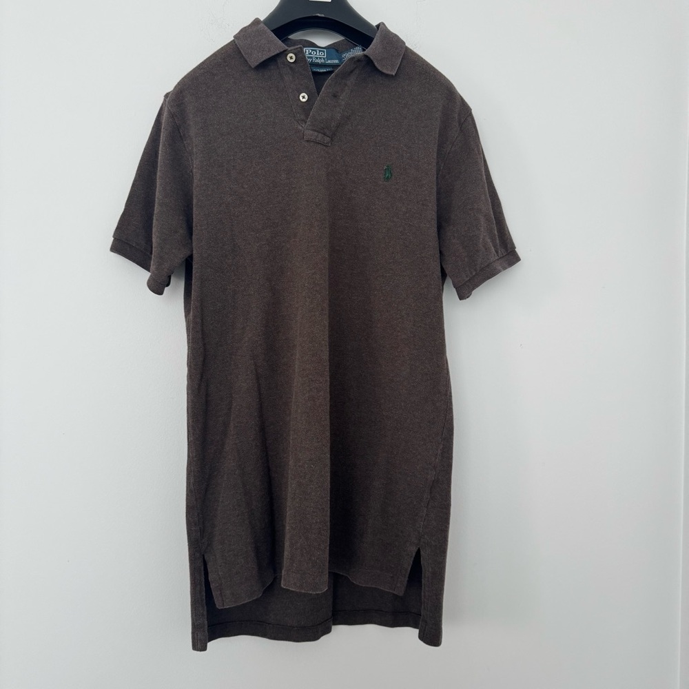 Vintage Polo Ralph Lauren Brown Earth Tone Polo Shirt Men’s Size L/G